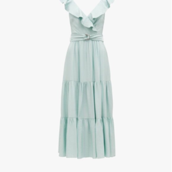 Ever New (AKA Forever New) Alessia Mint Maxi Dress (Wedding Guest, Baby Shower) - Picture 3 of 5